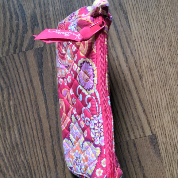 Vera Bradley Raspberry Fizz Zipper Pouch - Picture 2 of 3